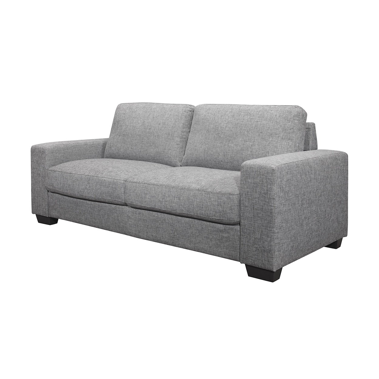 Global Furniture U801 Sofa Dark Grey Fabric