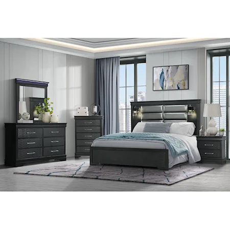 Transitional Queen Bedroom Set