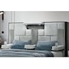 Global Furniture Oscar Light Grey King Bed
