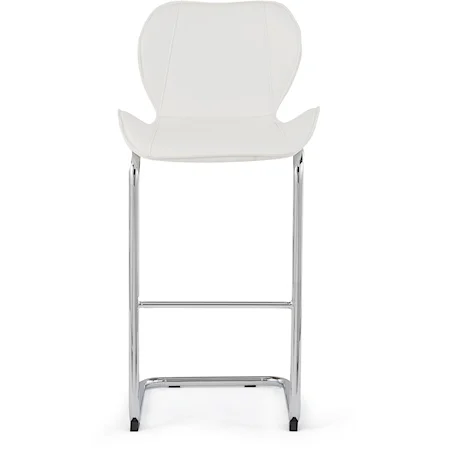 White Barstool Set of 3