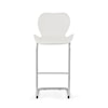 Global Furniture 1446 White Barstool Set of 3