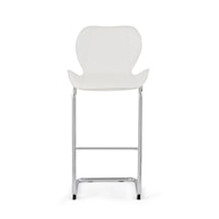 White Barstool Set of 2