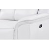 Global Furniture U5987 White Power Recliner