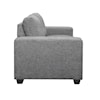 Global Furniture U801 Loveseat Dark Grey Fabric