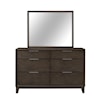 Global Furniture Schultz SCHULTZ GREY DRESSER |