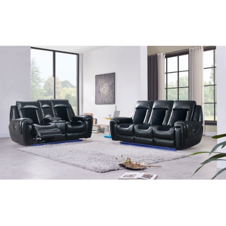 POWER RECLINING LOVESEAT