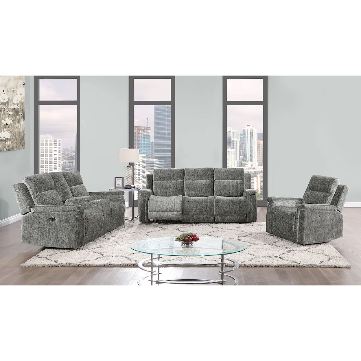 Global Furniture U1797 Reclining Sofa