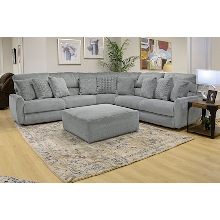 Contemporary 3-Piece Power Reclining Sectional Sofa