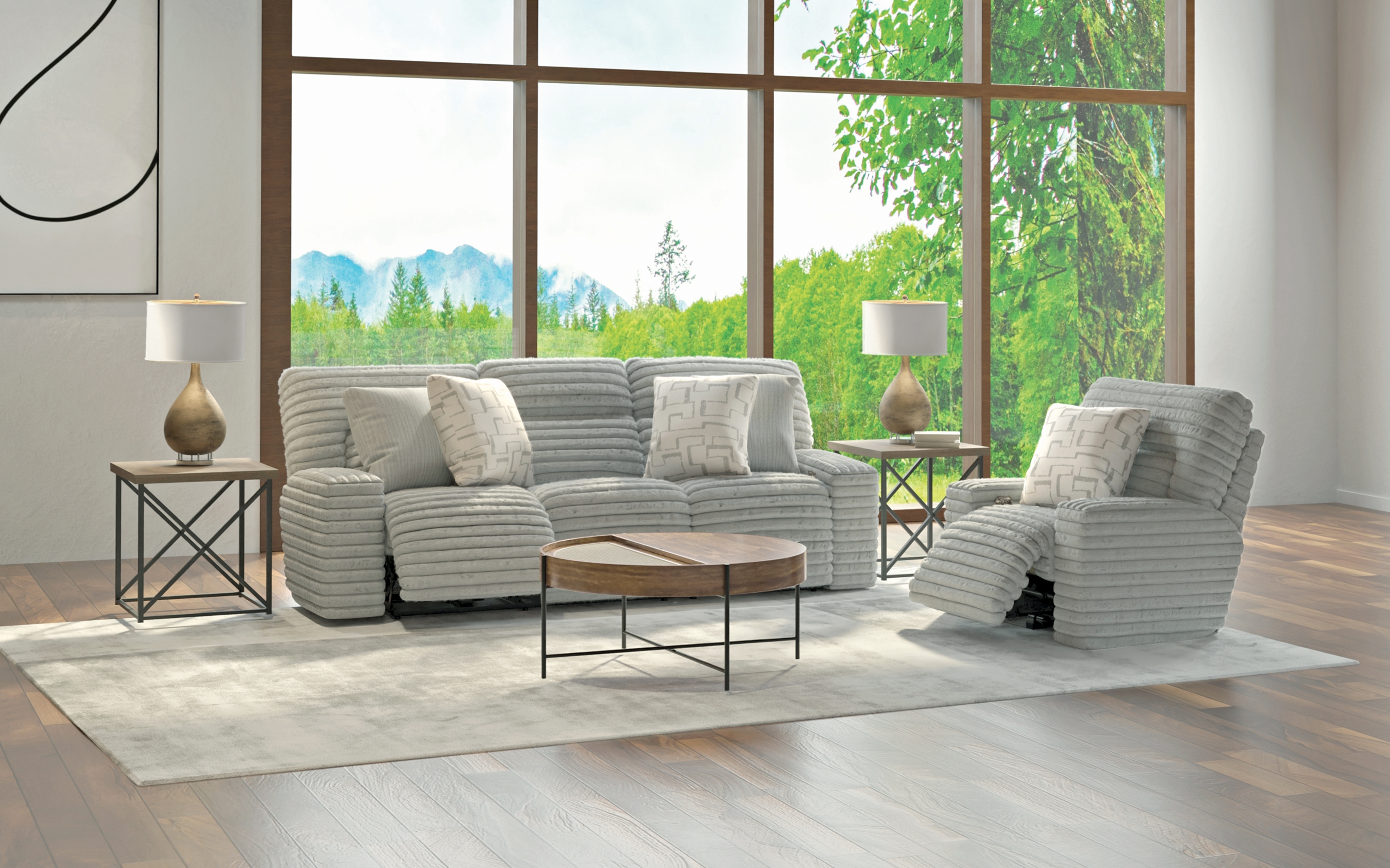 Power Reclining Sofa W/Zero Gravity