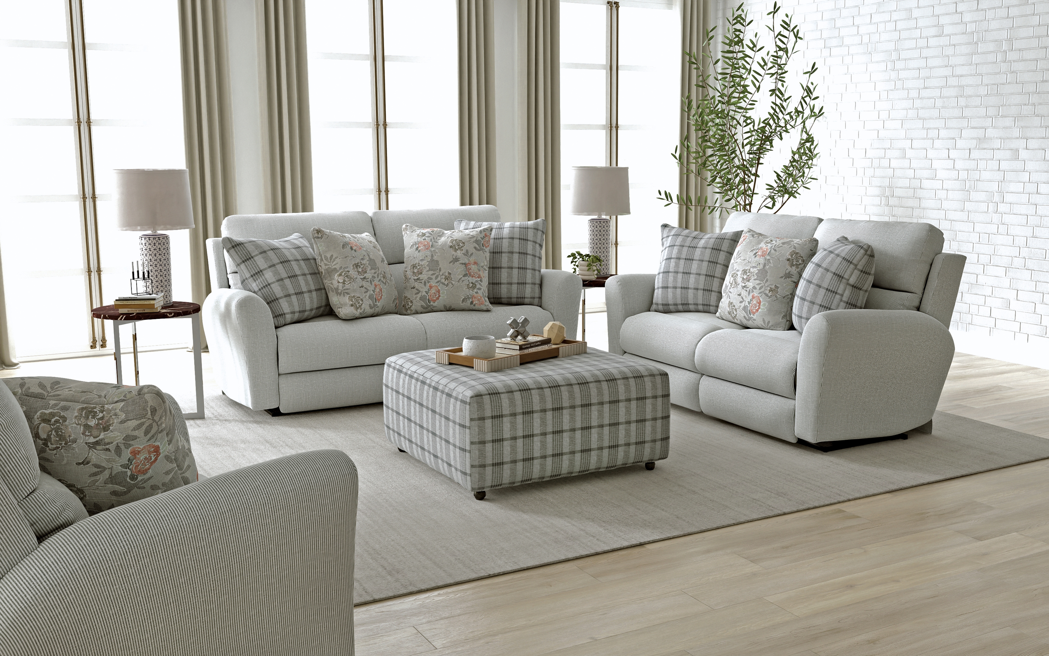 Lay Flat Reclining Sofa