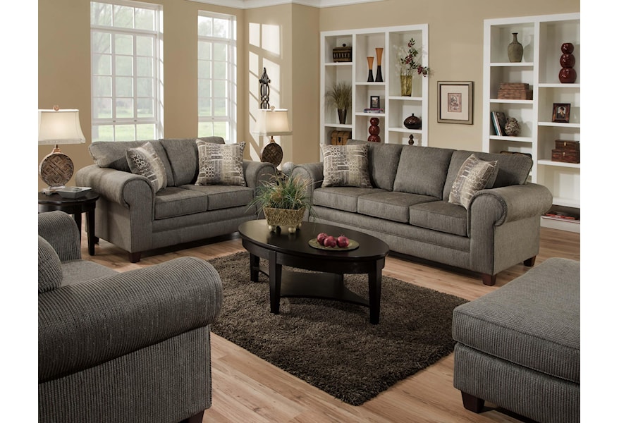 3750 Stationary Living Room Group