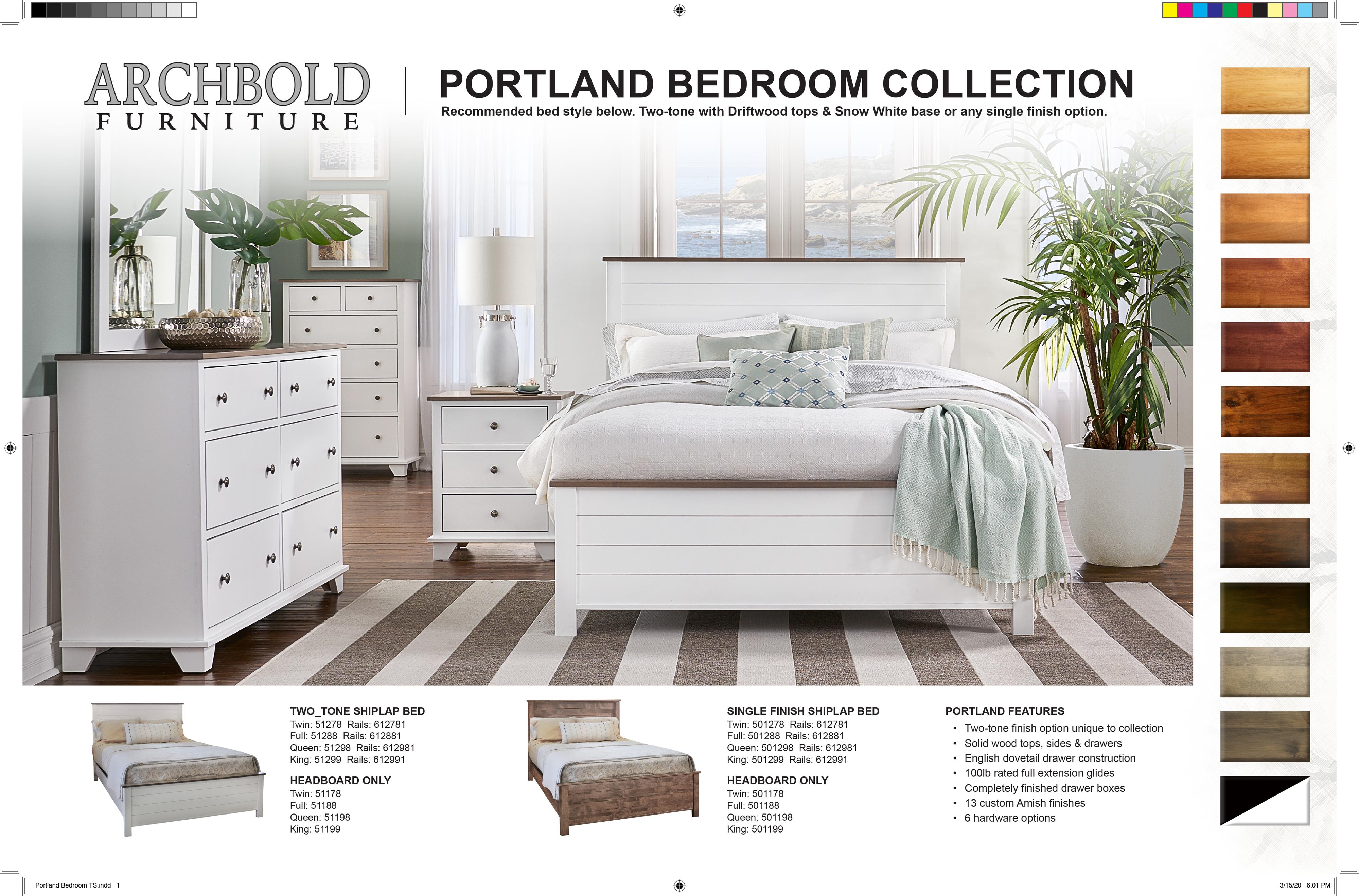Archbold Furniture Portland Storage Bedroom Group Sheely S Furniture Appliance Bedroom Groups