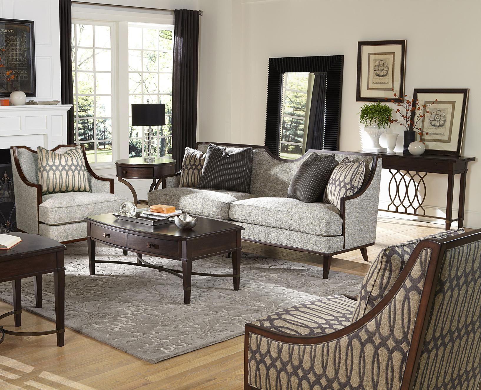 A R T Furniture Inc Harper Mineral Stationary Living Room Group Hudson S Furniture Stationary Living Room Groups