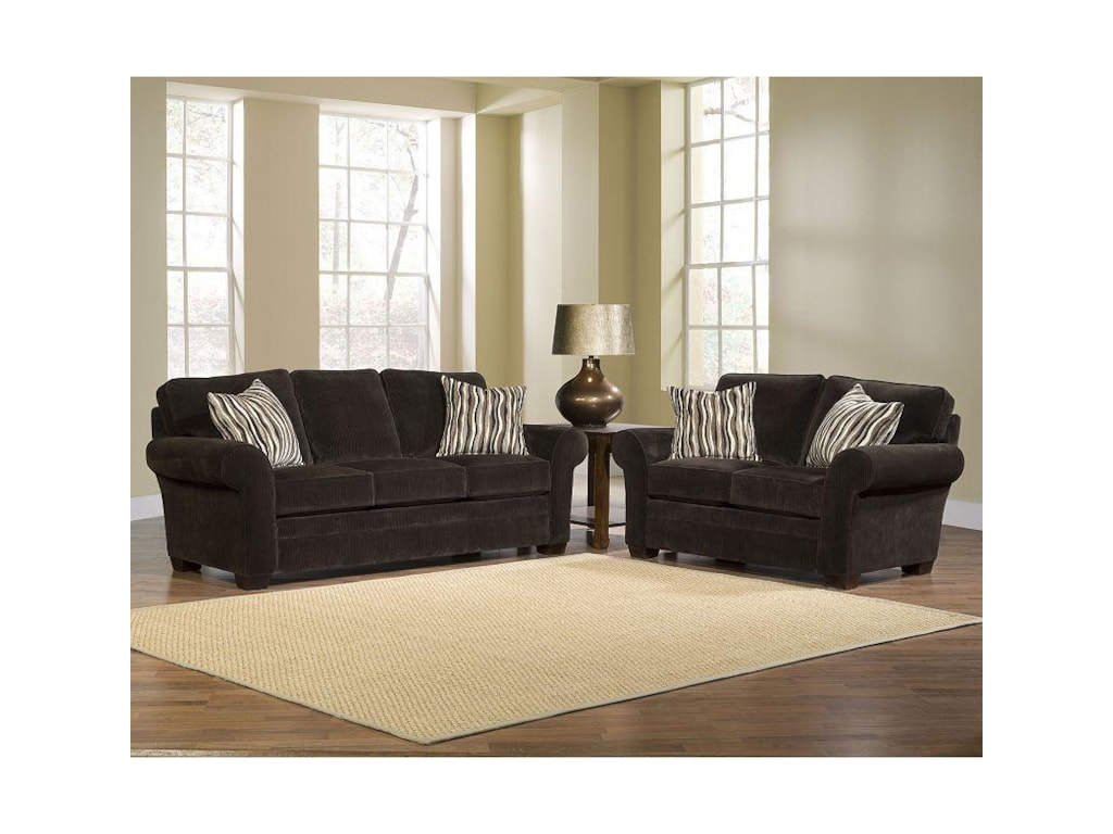 Broyhill Furniture ZacharyStationary Living Room Group
