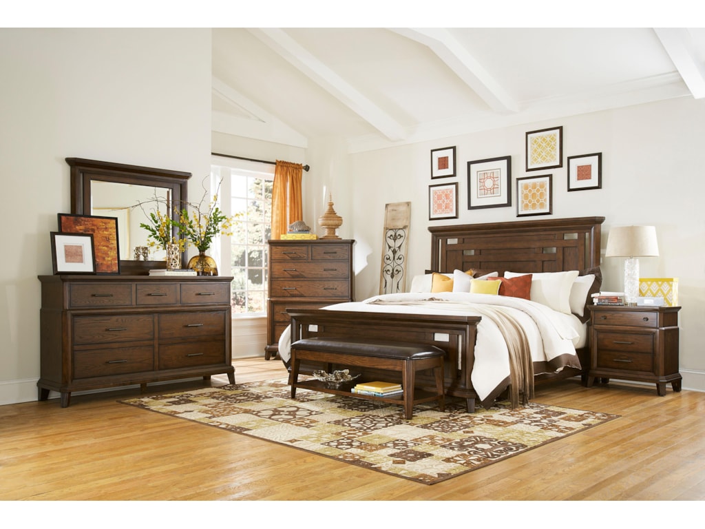 Broyhill Furniture Estes Park Queen Bedroom Group Lindy S Broyhill Furniture Estes Park Queen Bedroom Group