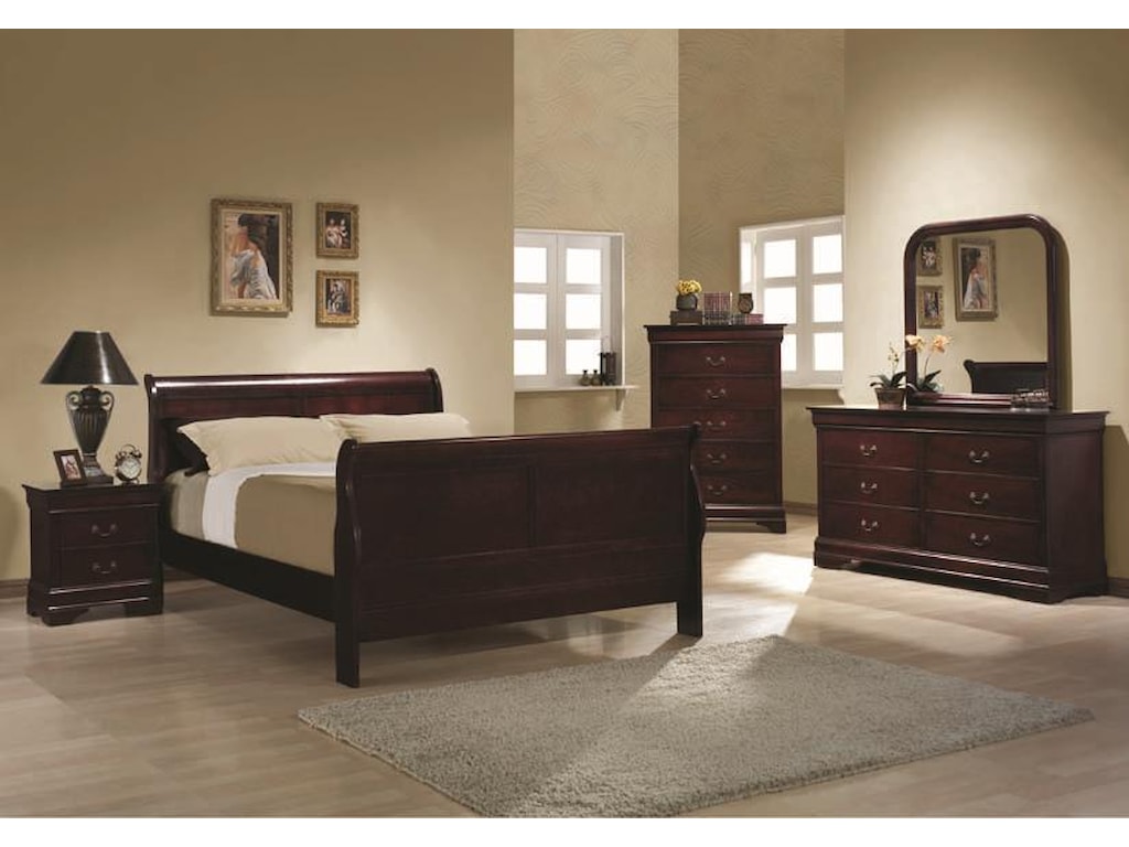 Louis Philippe Queen Bedroom Group By Coaster At Value City Furniture