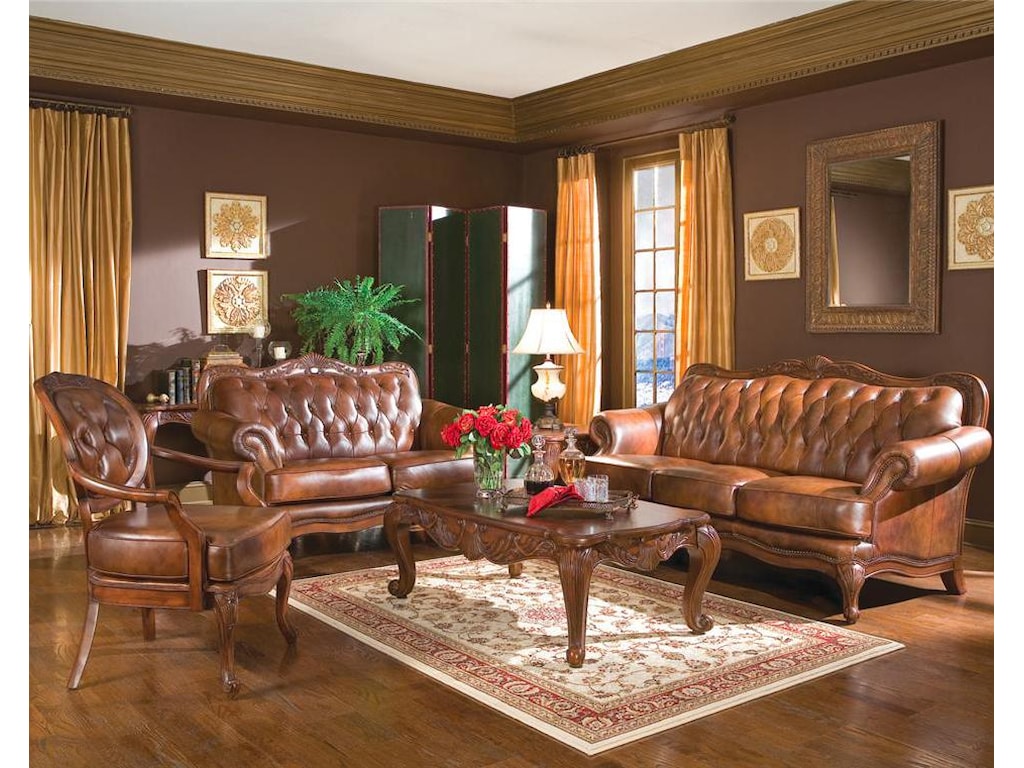 Coaster VictoriaStationary Living Room Group