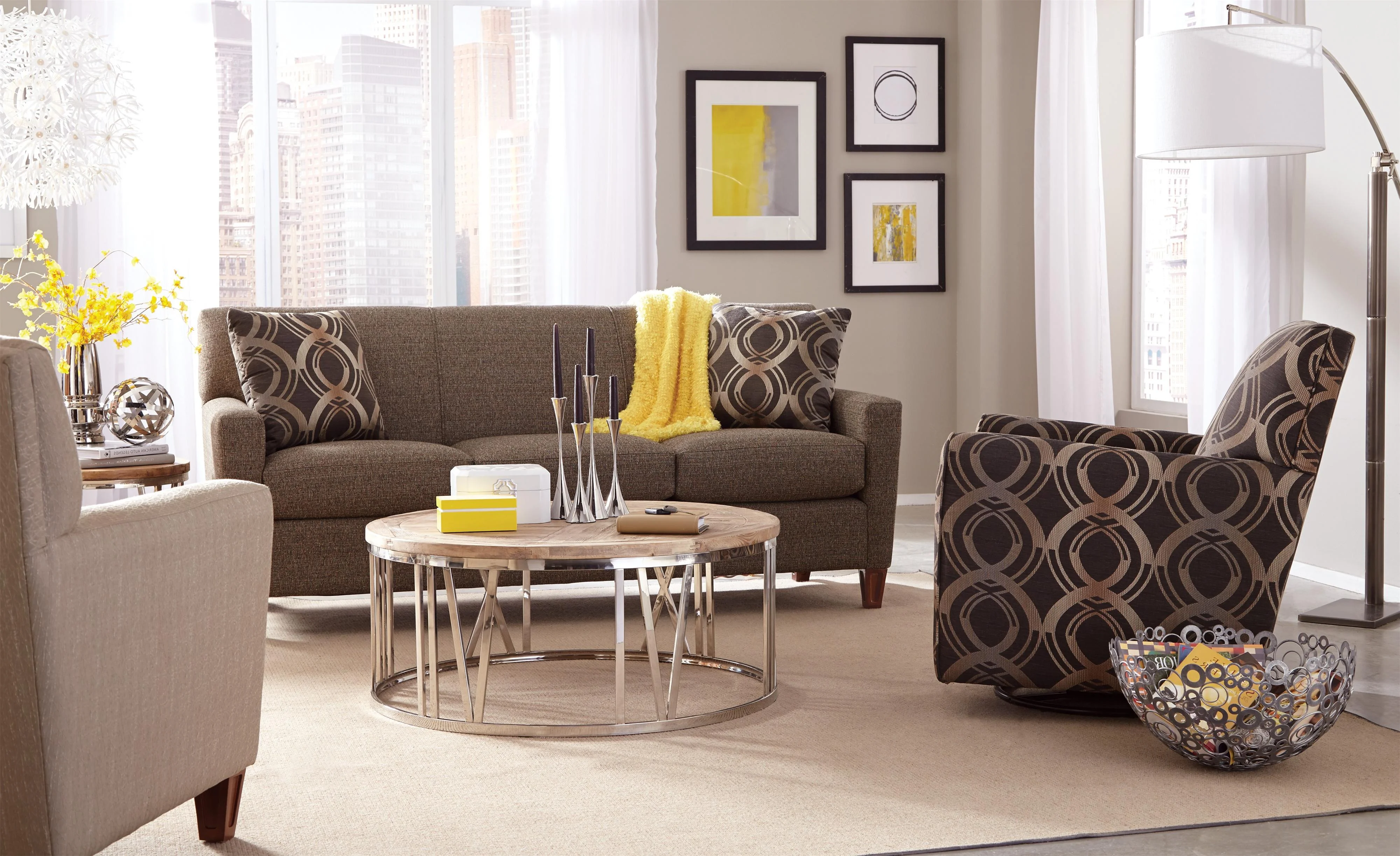 Craftmaster 7864 Stationary Living Room Group | Belfort Furniture |  Stationary Living Room Groups