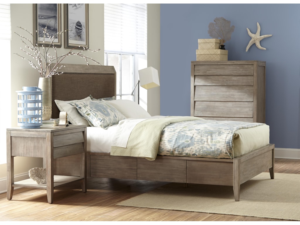 Cresent Fine Furniture Corliss LandingQueen Bedroom Group