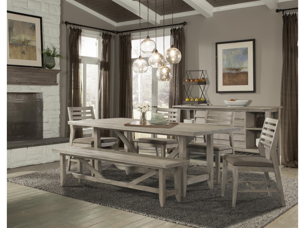 Cresent Fine Furniture Corliss LandingCasual Dining Room Group
