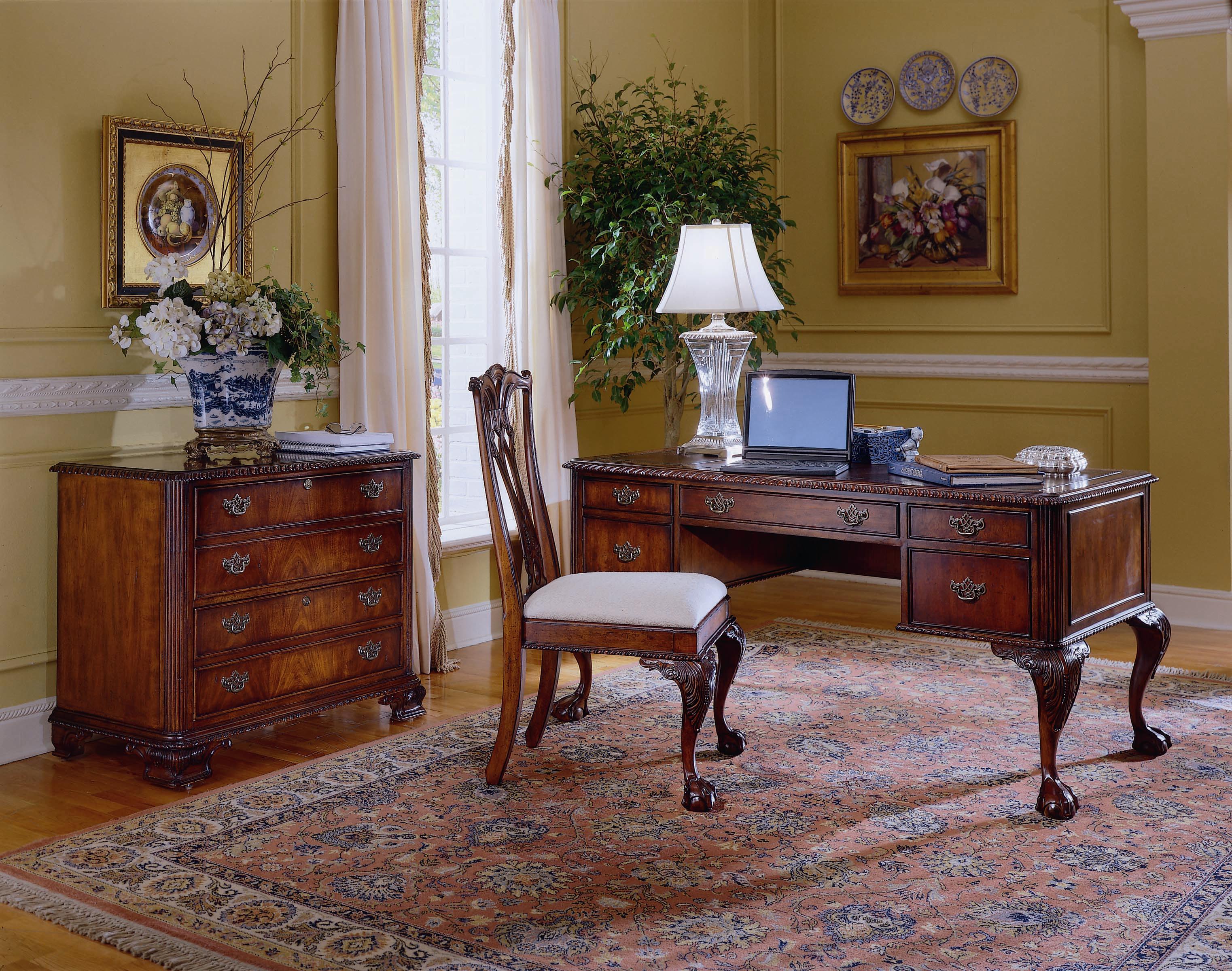 Hooker Furniture 434 434 10 158 Ball And Claw Writing Desk