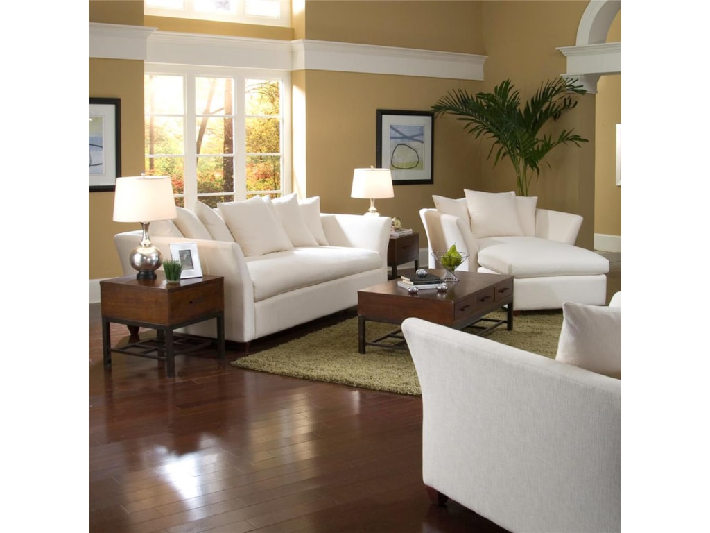 Klaussner Fifi Stationary Living Room Group Furniture Barn Klaussner Fifi Stationary Living Room