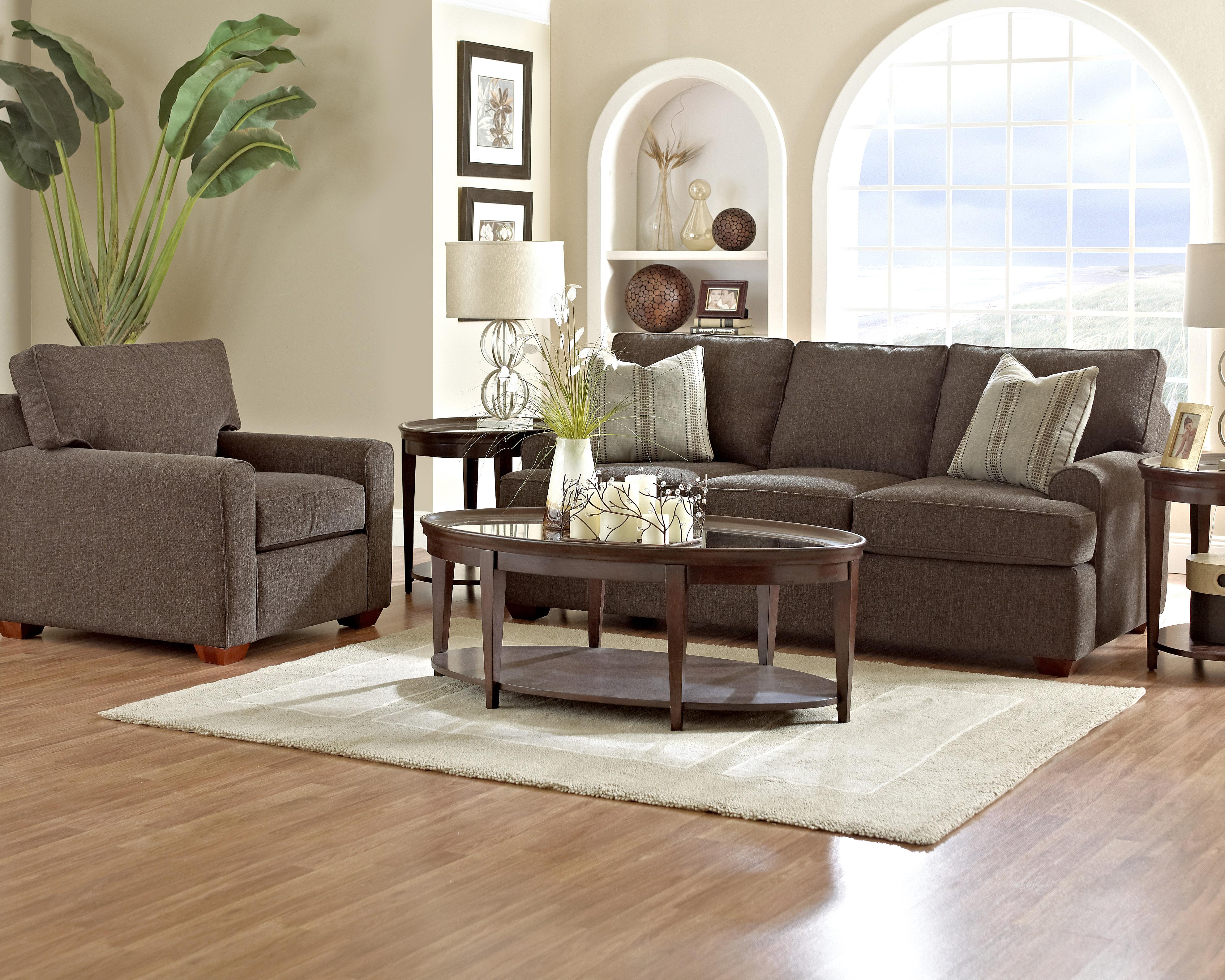 Klaussner Hybrid Stationary Living Room Group Miskelly
