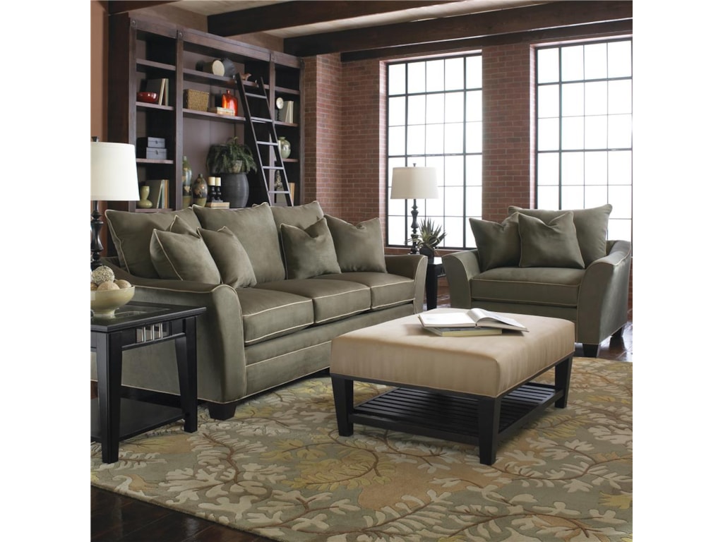 Klaussner Posen Stationary Living Room Group Aladdin Home Klaussner Posen Stationary Living Room Group