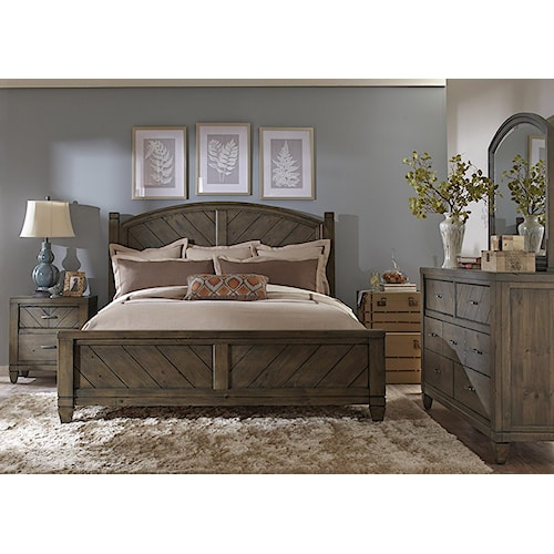 Liberty Furniture Modern Country 833 Br Qpsdmn Queen Bedroom Group Liberty Furniture Modern Country Queen Bedroom Group
