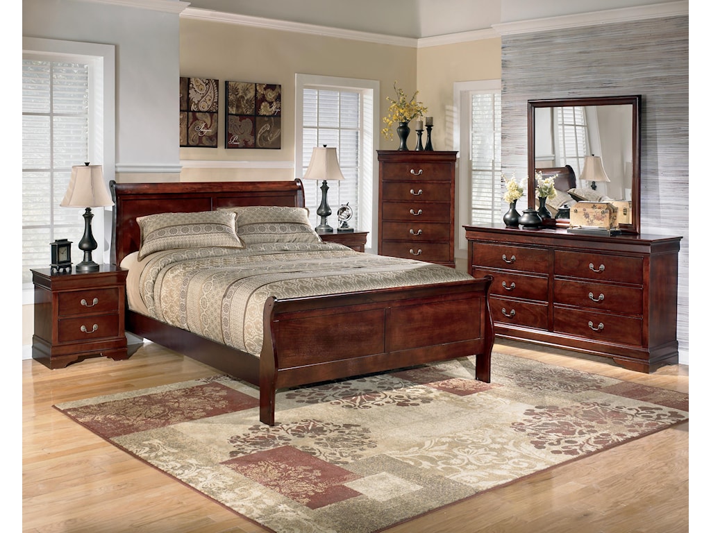 Signature Design By Ashley Alisdair 3 Piece Queen Bedroom Group Royal Furniture Bedroom Groups