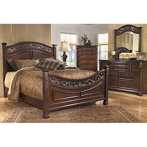 Signature Design By Ashley Leahlyn Queen Bed And Dresser Signature Design By Ashley Leahlyn Queen Bed And Dresser