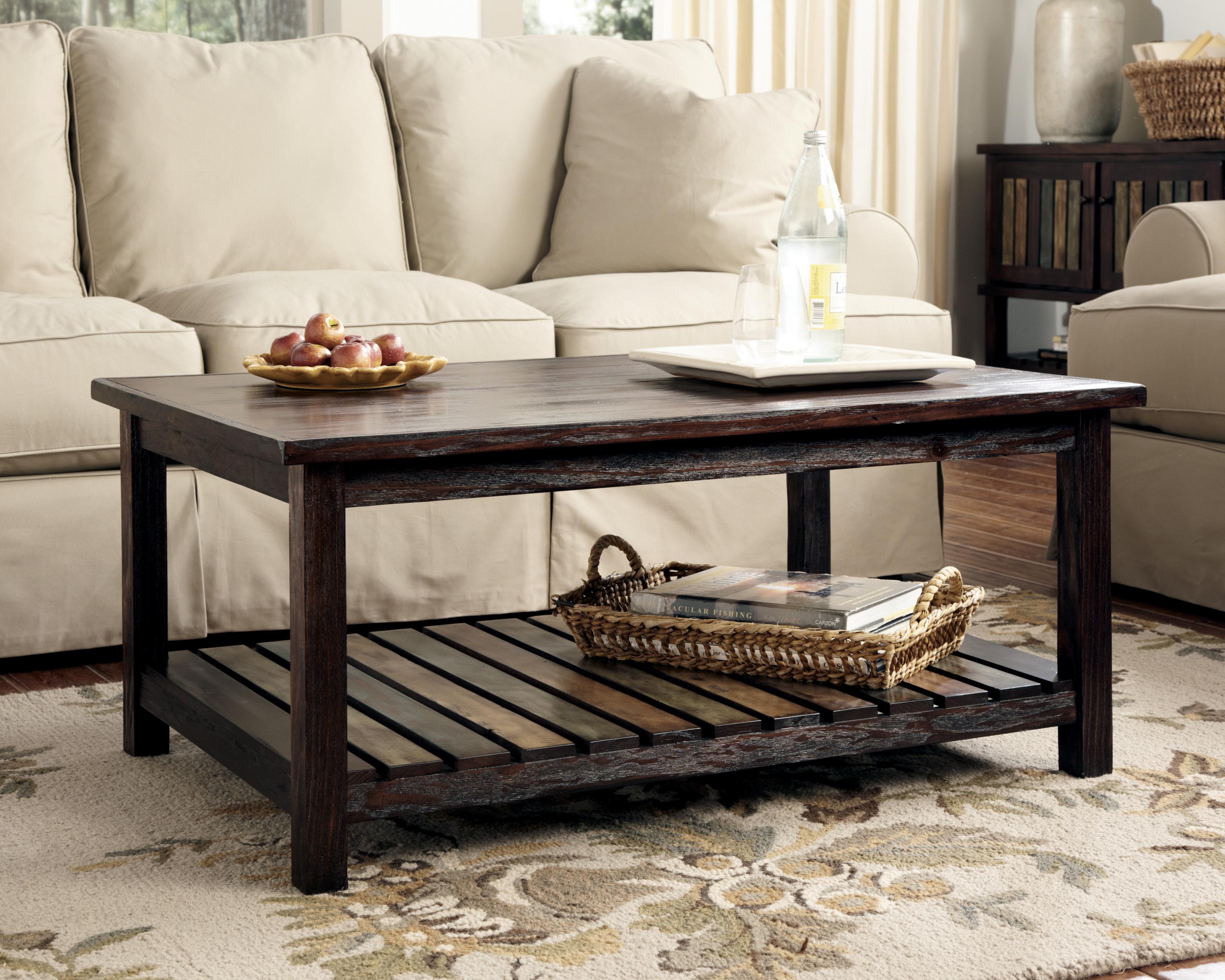 Signature Design By Ashley Furniture Mestler Sofa Console Table Casual Style Rustic Brown Eventerservice Com