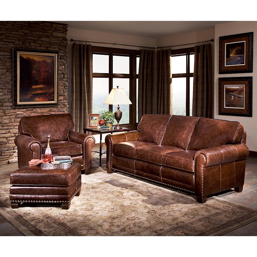 393 Leather By Smith Brothers Wayside Furniture Smith Brothers Wayside Furniture