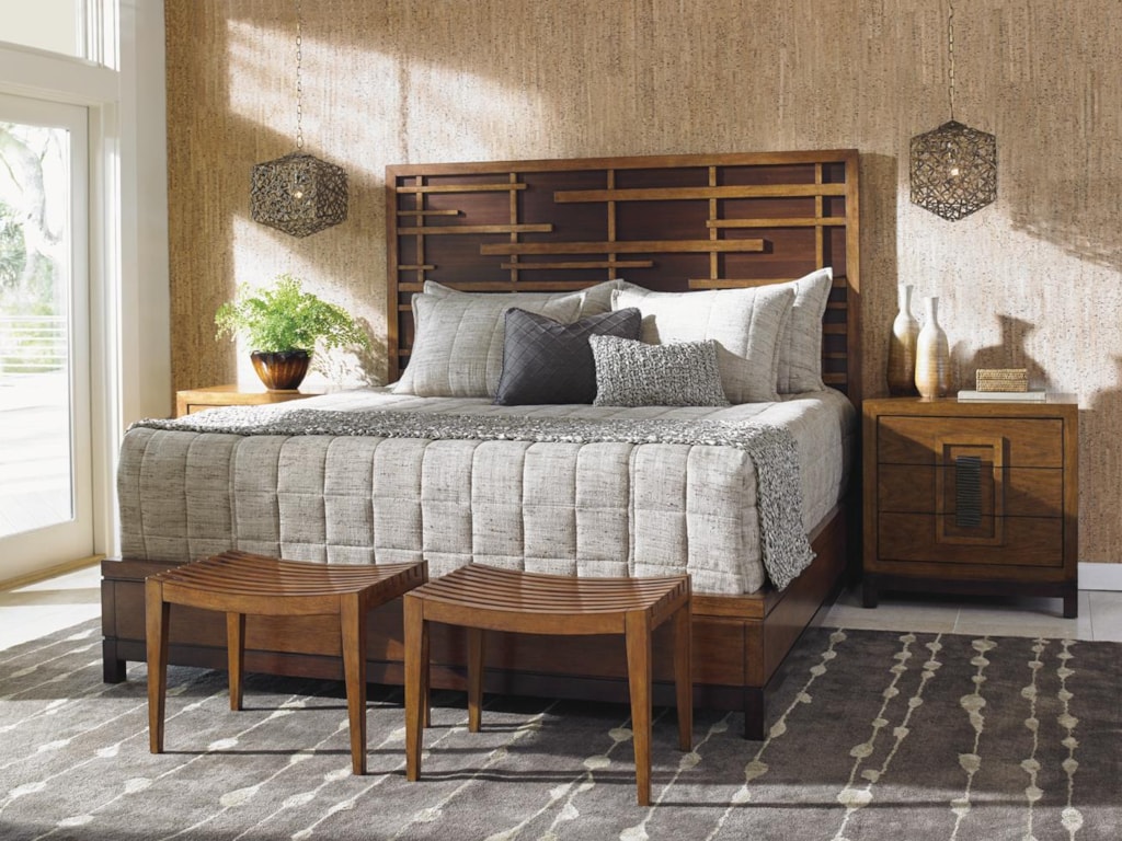 Tommy Bahama Home Island Fusion King Bedroom Group Baer S Tommy Bahama Home Island Fusionking Bedroom Group