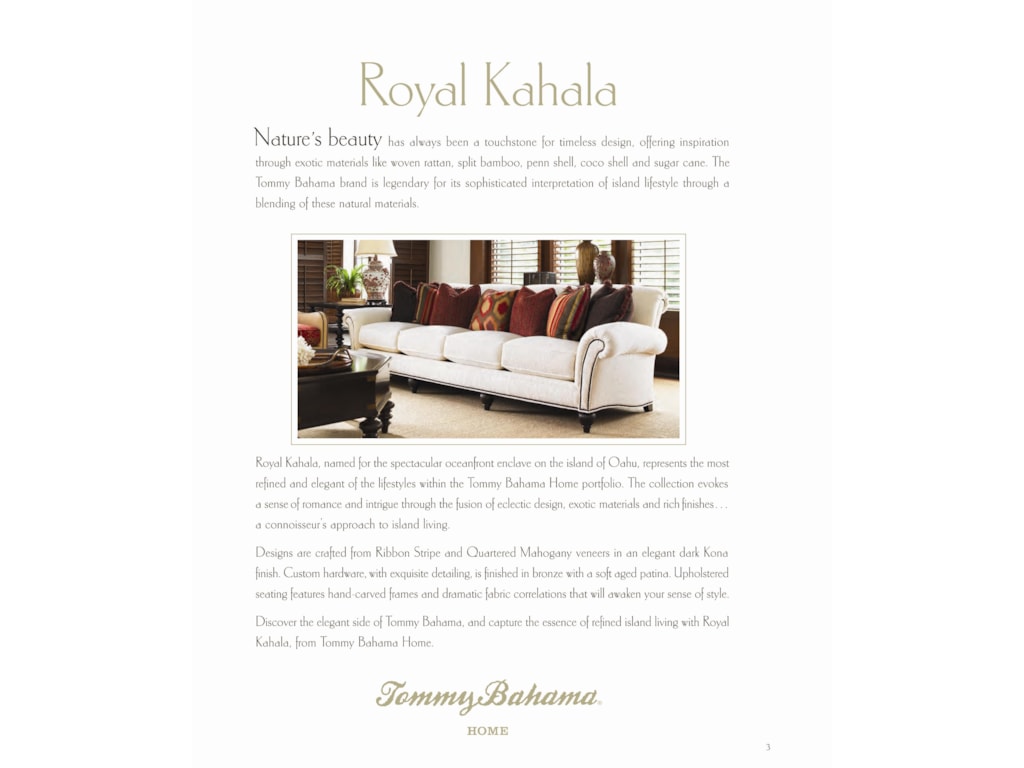 Tommy Bahama Home Royal KahalaTropic Cocktail Table