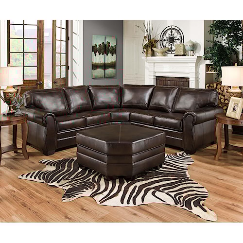 United Furniture Industries 9222 Stationary Living Room Group United Furniture Industries 9222 Stationary Living Room Group