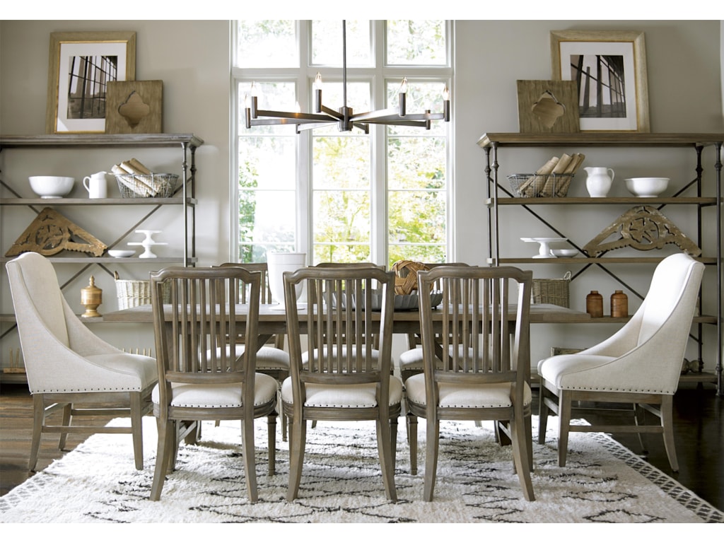 Universal Curated Formal Dining Room Group Olinde S Furniture Universal Curated Formal Dining Room Group