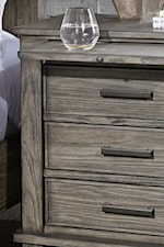 Nightstand pullout shelf
