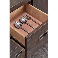 Felt-Lined Drawer to Protect Your Utensils
