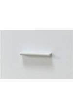 White Painted Metal Drawer Pulls