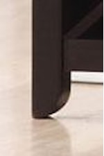 Cabinet Features Tapered Feet