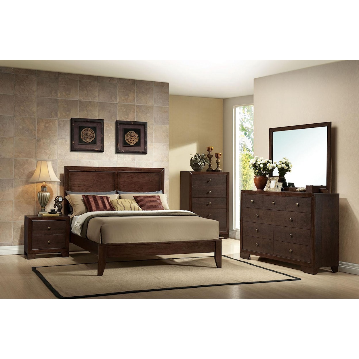 Acme Furniture Madison 6pc King Bedroom Group