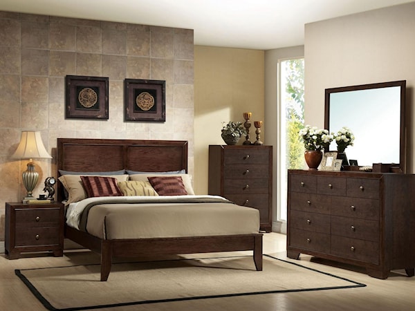 7pc California King Bedroom Group