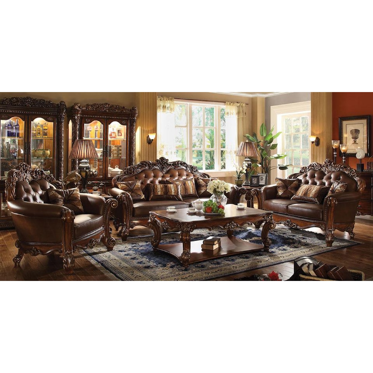 Acme Furniture Vendome Stationary Living Room Group