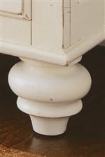 Elegant Pedestal Feet Bring Grace to the Furniture