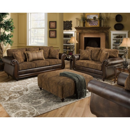 Stationary Living Room Group