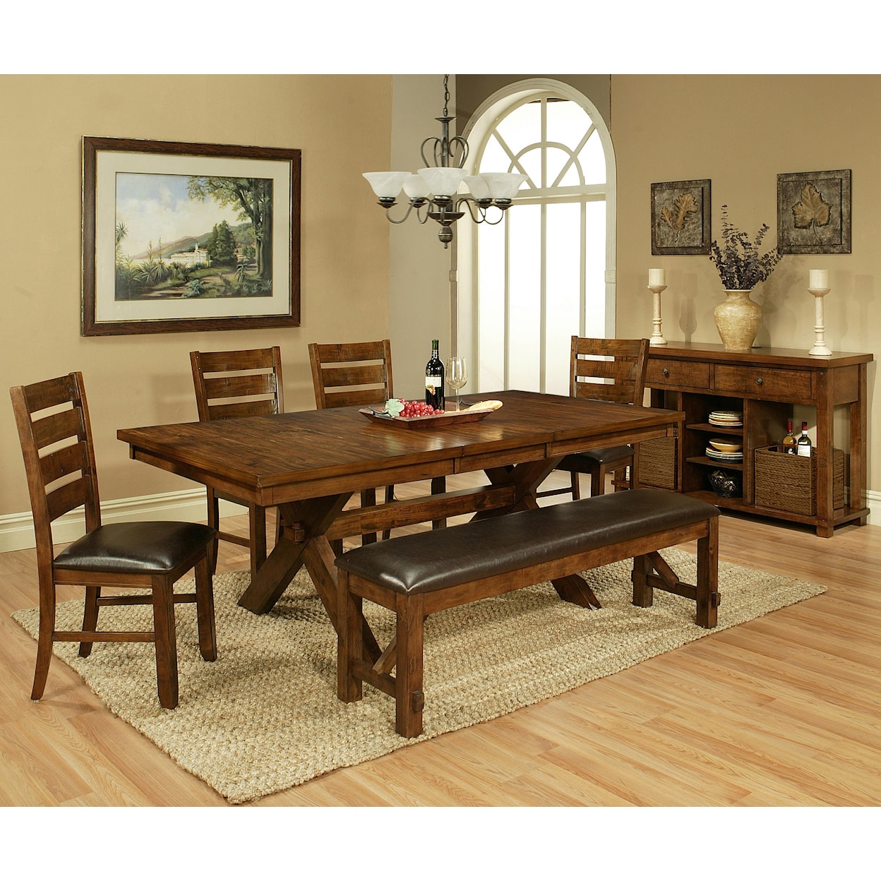 APA by Whalen Vineyard Formal Dining Room Group