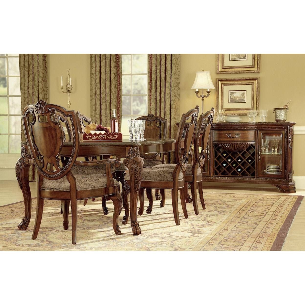 A.R.T. Furniture Inc Annabelle Formal Dining Room Group