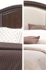 Wood Panel and Upholstered Panel Headboard Options