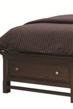 Beds Can Be Ordered with or without Storage Footboard